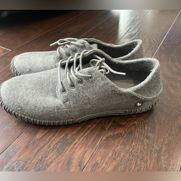 Hybrid Green Label Men Dune Low Top Wool Gray Sneaker Size 12 - Picture 8 of 10